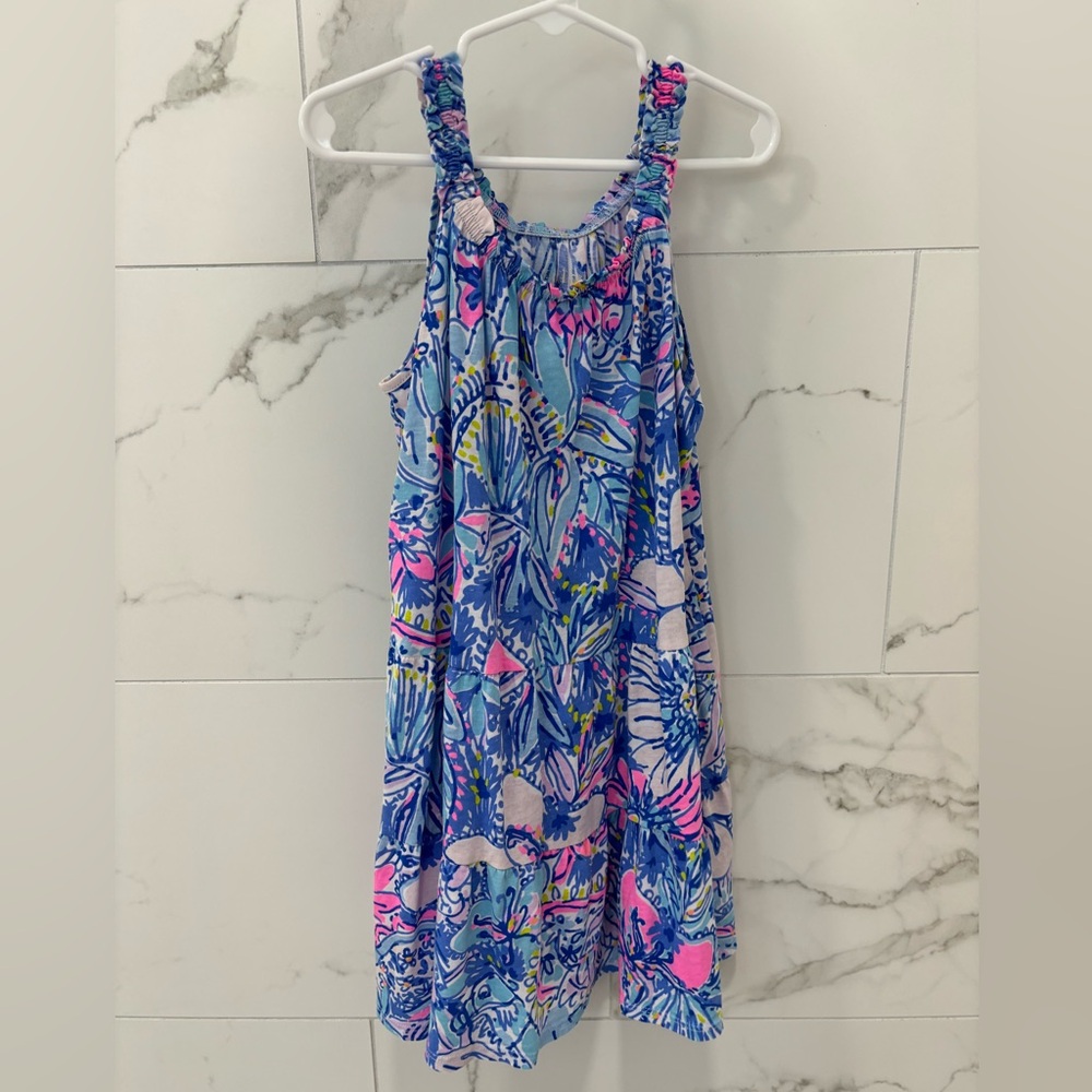 Bright Floral Lilly Pulitzer Girls Dress